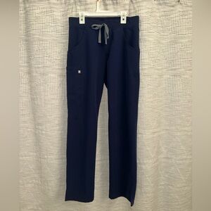 FIGS Kade Cargo Scrub Pants Navy size S